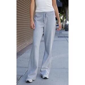 John Galt Sweatpants Hilary Yoga Pants Flare Gray Y2K Lounge Athleisure Cozy